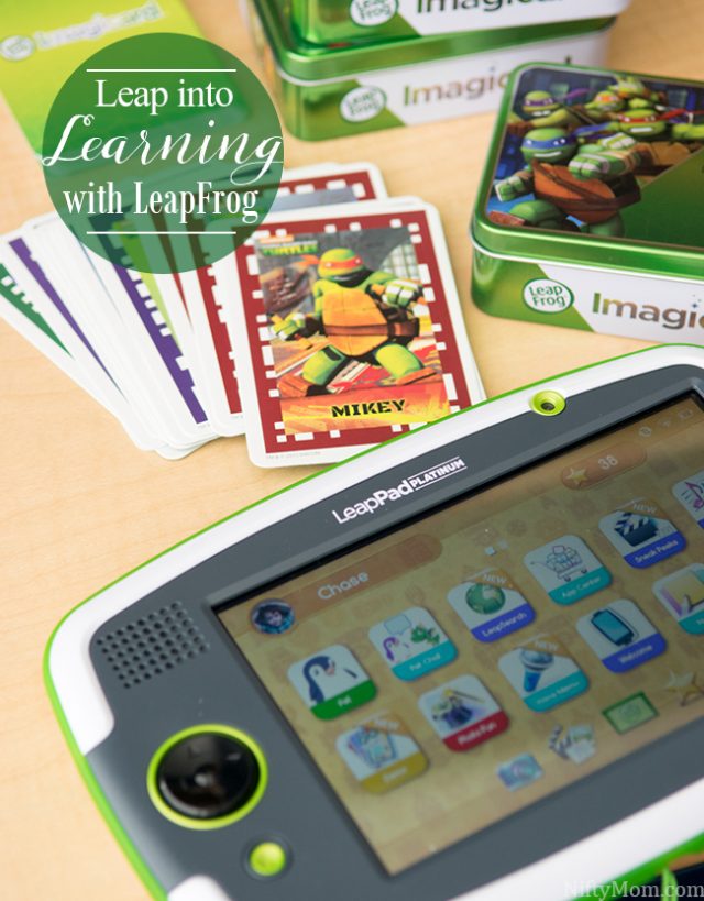 Leapfrog Learning: LeapPad Platinum, Imagicard + More – Nifty Mom