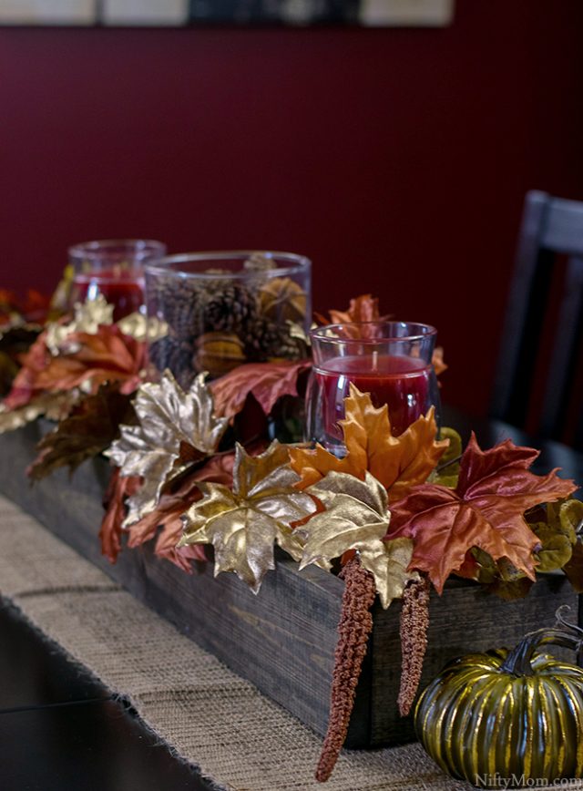 DIY Fall & Thanksgiving Wooden Centerpiece Box – Nifty Mom