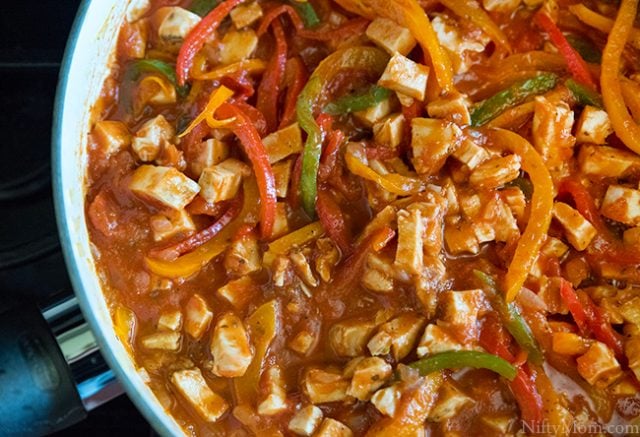 Chicken & Peppers Pasta Quick & Easy Dinner – Nifty Mom