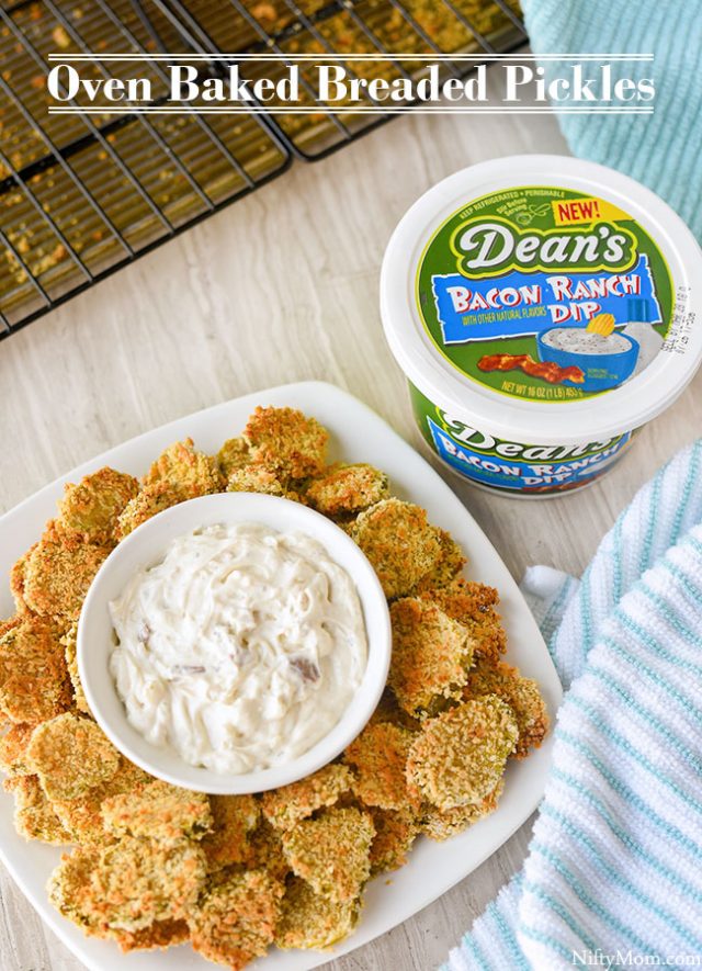 Oven Baked Breaded Pickles Nifty Mom