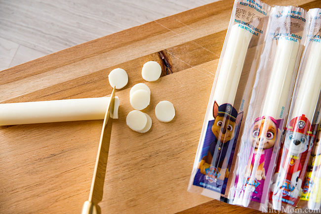 Easy Kids Snack Platter with a Paw Print Snack Idea