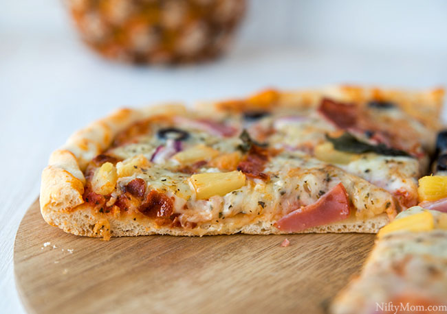 Quick & Easy Homemade Tropical Pizza Recipe