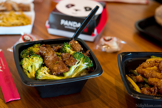 Taking a Family Dinner Break During the Holiday Chaos with Panda Express