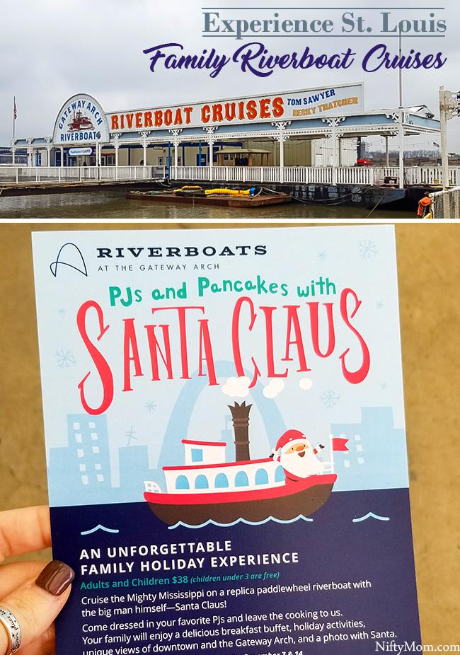 St. Louis Riverfront Cruise [PJs and Pancakes with Santa] - St. Louis family fun activities