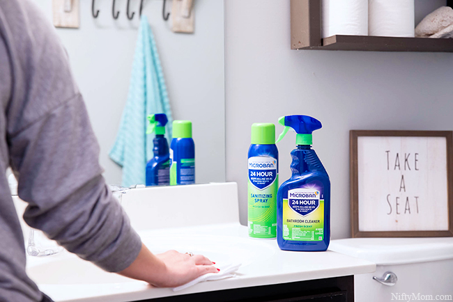 Meet Microban 24 - The 24-Hour Antibacterial Sanitizing Products