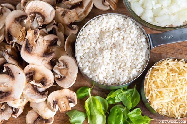 Easy Mushroom Risotto Recipe & Risotto Beginner Tips – Nifty Mom