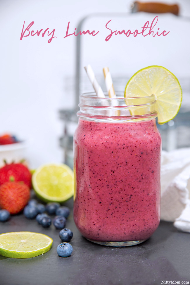 Keeping the Kitchen Clean + A Berry Lime Smoothie Recipe – Nifty Mom