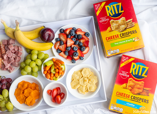 Easy Snack Tray for the Family: Snacking with RITZ