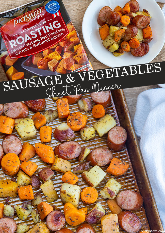 Sausage & Vegetables Sheet Pan Dinner