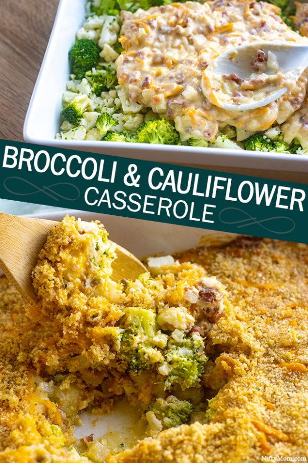 Broccoli & Cauliflower Casserole Nifty Mom