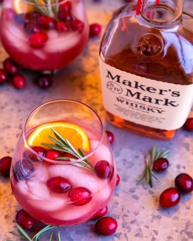Cranberry Orange Maker’s Mark Cocktail Nifty Mom