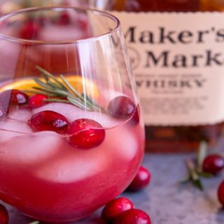 Cranberry Orange Maker's Mark Cocktail