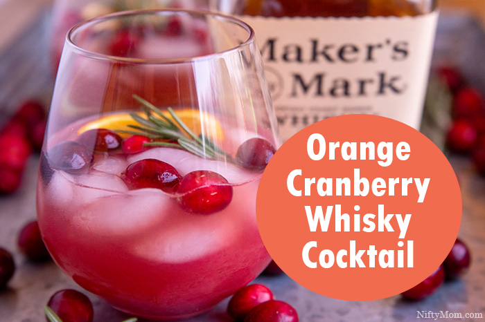 Cranberry Orange Maker's Mark Cocktail Drink Recipe