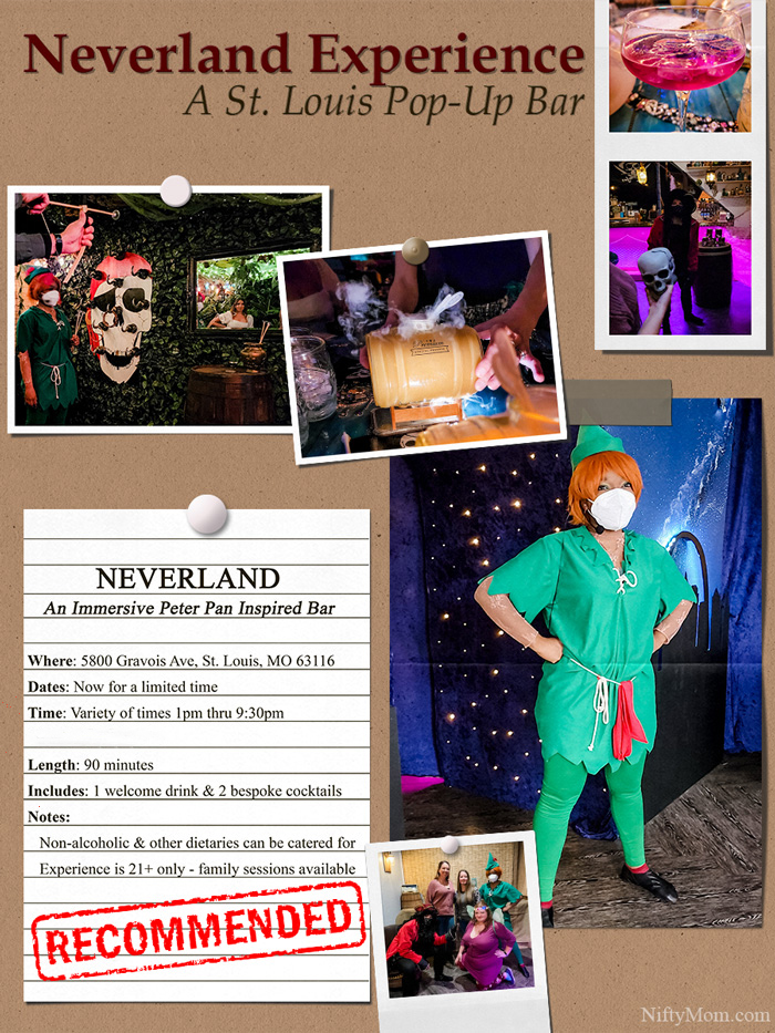 Neverland Experience – A Peter Pan Themed Bar (St. Louis, MO