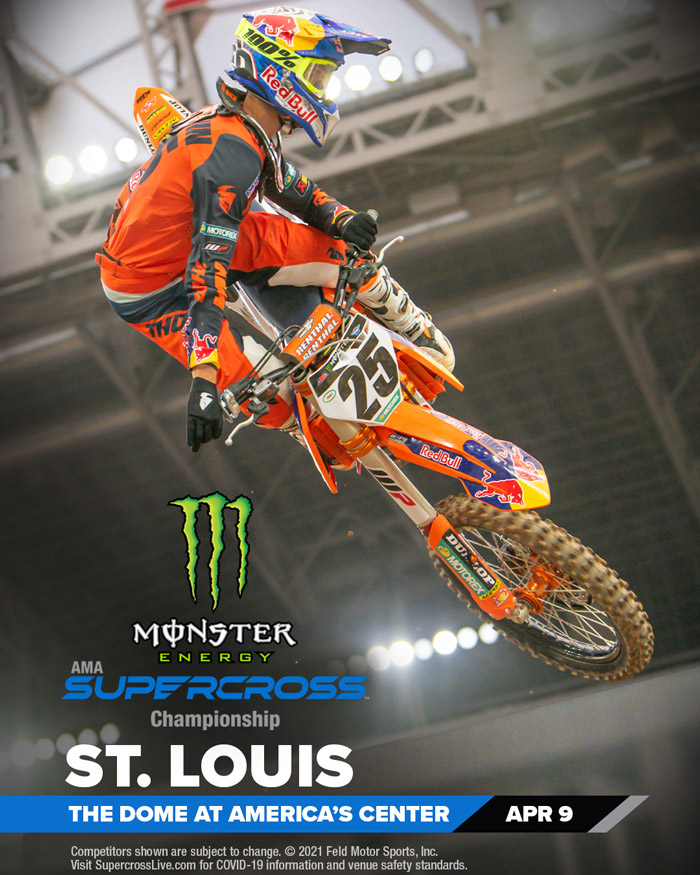 Supercross 2022 St. Louis, MO 4/9/2022